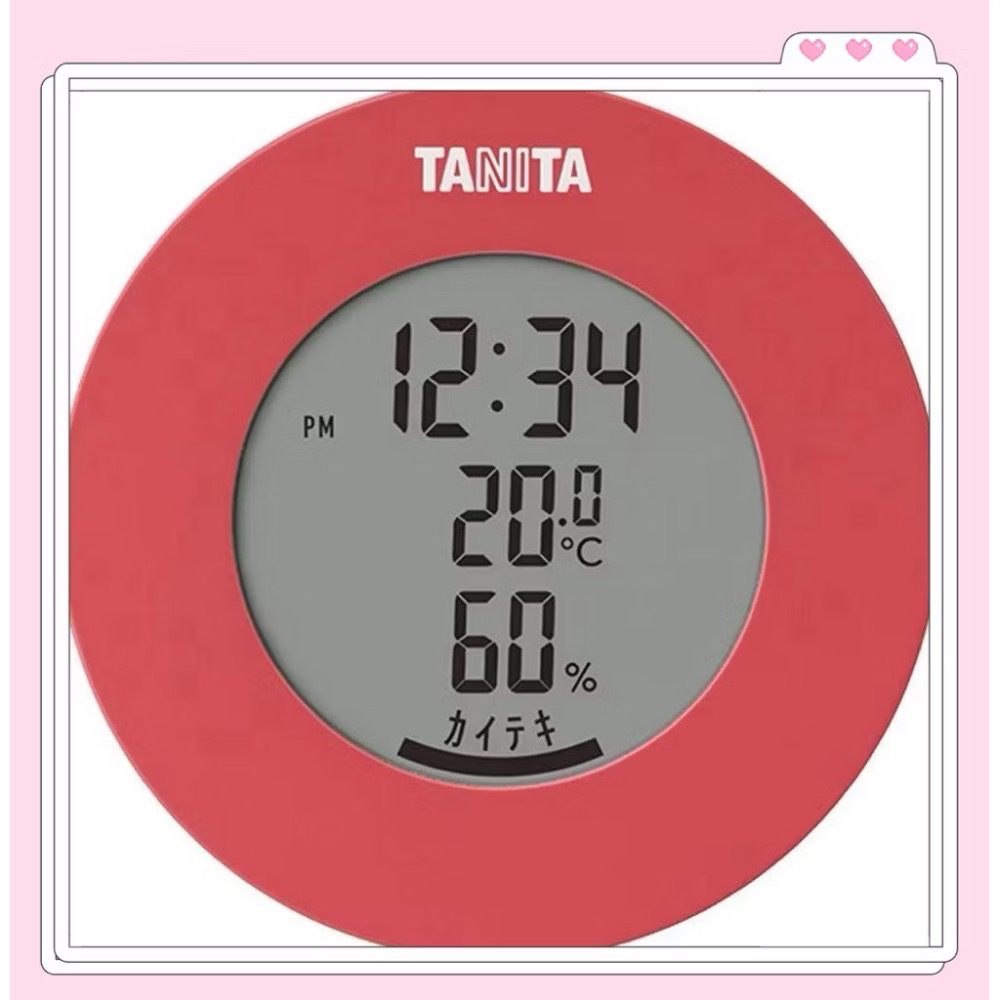 日本🇯🇵 TANITA 電子 溫濕度計 時鐘 溫度 濕度 舒適度 多功能顯示TT-585-規格圖9