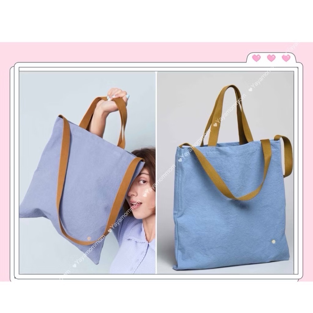 手提側背包（灰藍）