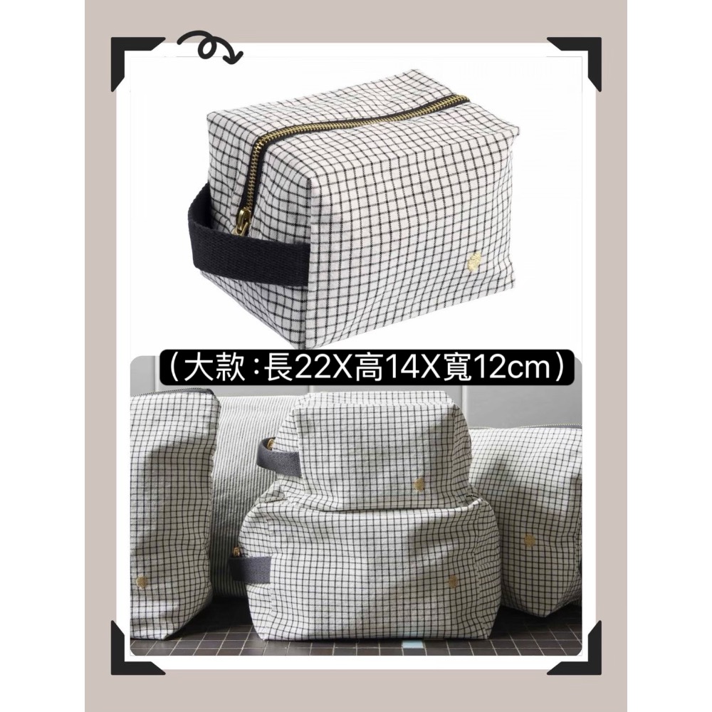 法國🇫🇷 La cerise sur le gâteau 有機棉 手提 側背包 立體 收納包 收納袋 防水棉-規格圖6