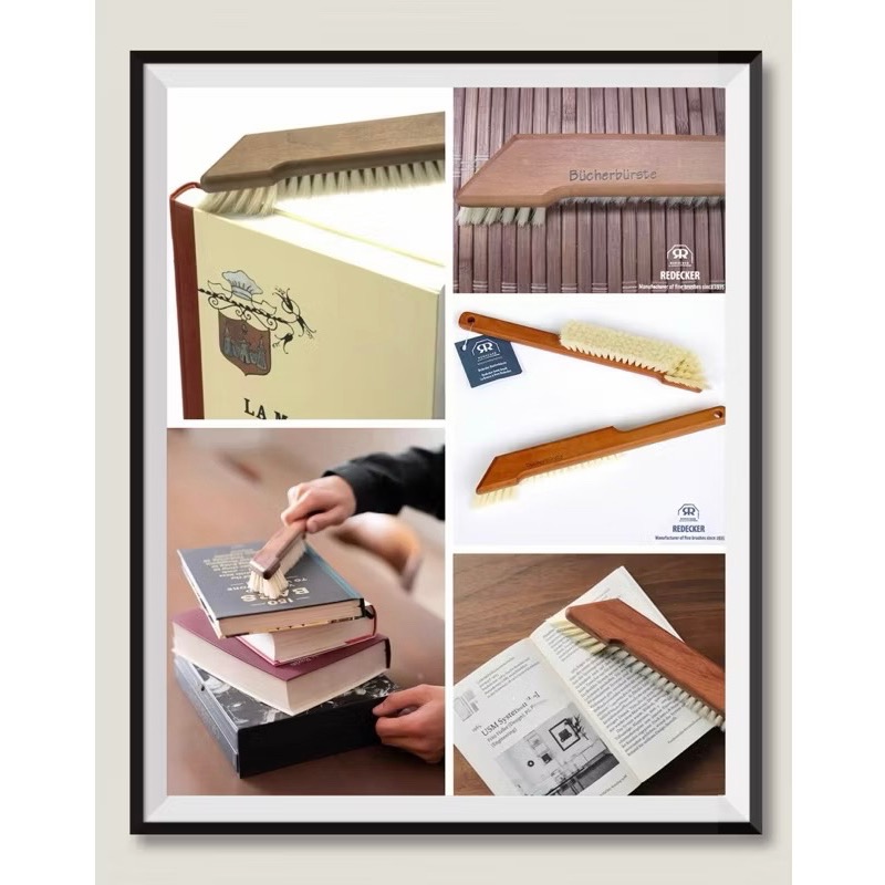 德國製 REDECKER 斜角 書刷 浮塵（28cm）刷子-細節圖2