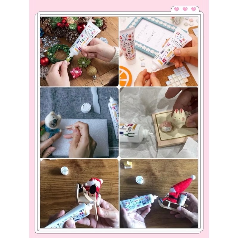日本🇯🇵製 櫻花牌 SAKURA 工藝小町/多用途強力 黏著劑/布用接著劑/DIY好幫手（50ml）-細節圖5