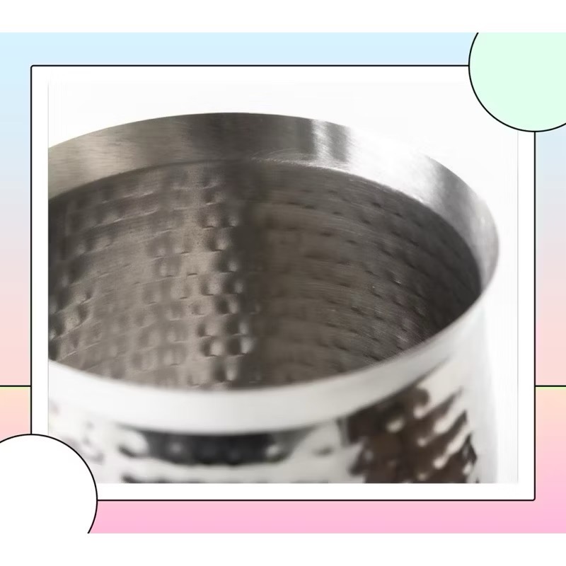 日本🇯🇵新潟YUKIWA 經典槌木紋不鏽鋼 餐具架 筷筒 置放筒 湯勺收納桶-細節圖5