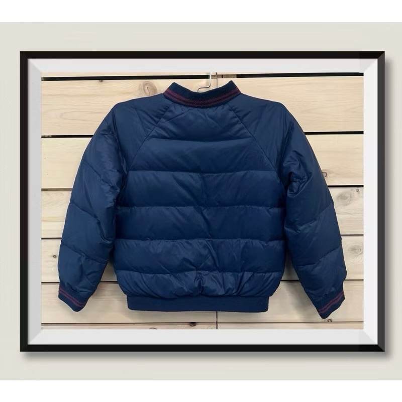 法國🇫🇷 Jacadi  童裝 中性 外套 深藍色 羽絨 保暖 輕量 舒服-細節圖2