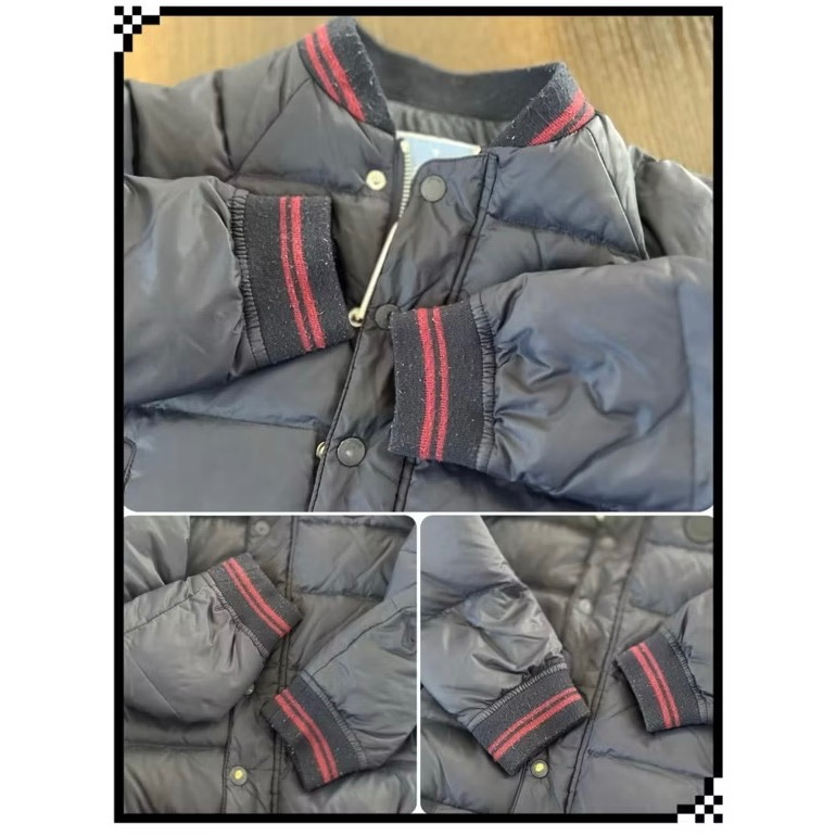 法國🇫🇷 Jacadi  童裝 中性 外套 深藍色 羽絨 保暖 輕量 舒服-細節圖5