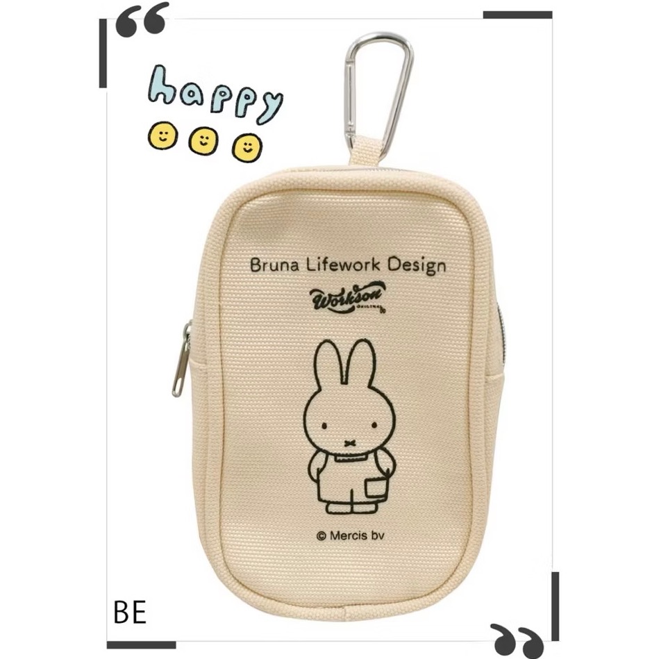 日本🇯🇵 Miffy 米菲兔 工具袋 登山扣 展示袋 收納袋 娃娃 公仔 透明-細節圖4