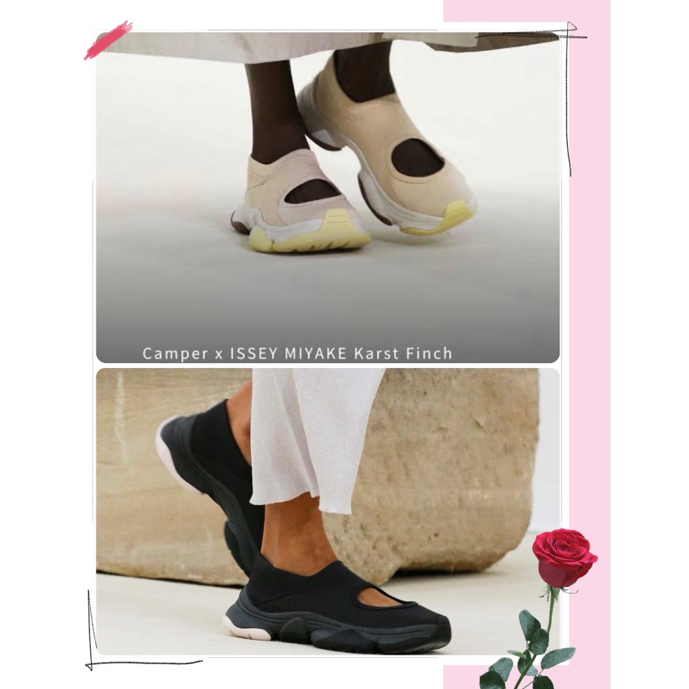 預購 CAMPER × ISSEY MIYAKE聯名款 運動鞋 休閒鞋 鞋子 撞色 設計Karst Finch-細節圖2