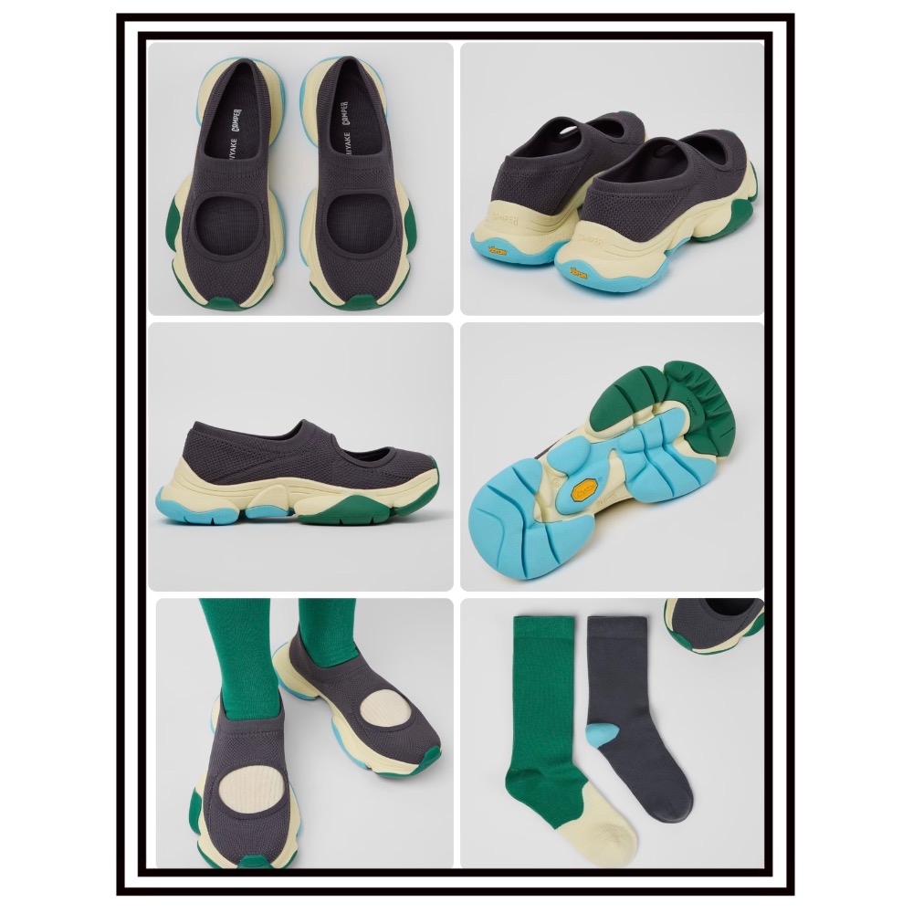 預購 CAMPER × ISSEY MIYAKE聯名款 運動鞋 休閒鞋 鞋子 撞色 設計Karst Finch-細節圖4