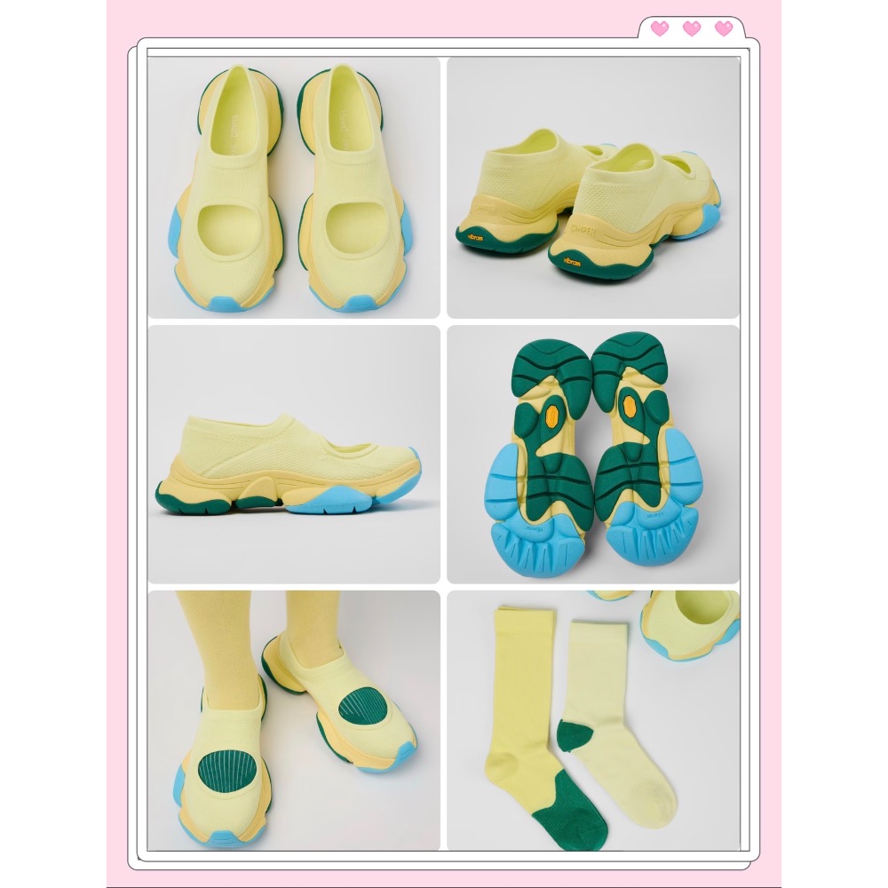 預購 CAMPER × ISSEY MIYAKE聯名款 運動鞋 休閒鞋 鞋子 撞色 設計Karst Finch-細節圖6