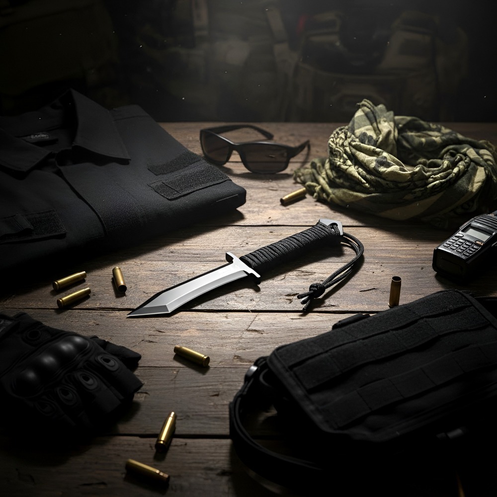【預購】NEXKUT Shadow Guard – Tactical & Survival Knife 戰術求生直刀-細節圖2