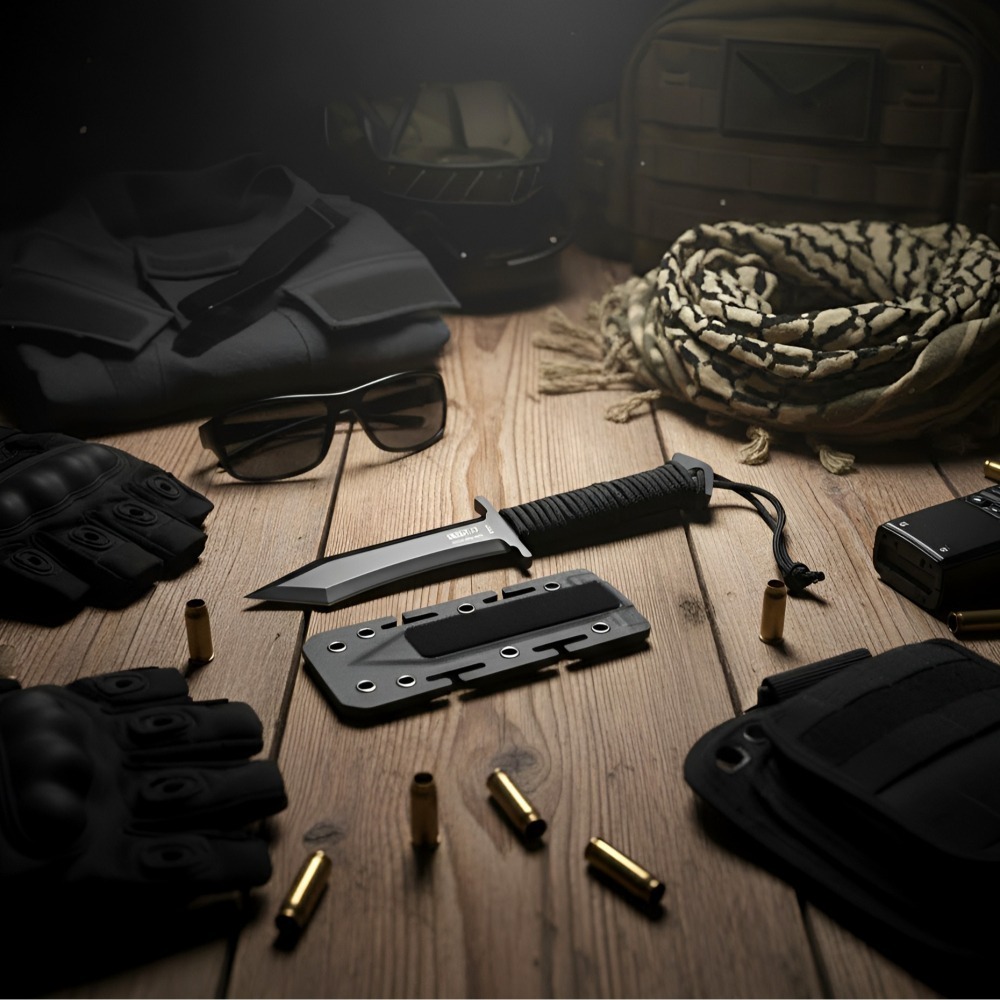 【預購】NEXKUT Shadow Guard – Tactical & Survival Knife 戰術求生直刀-細節圖3