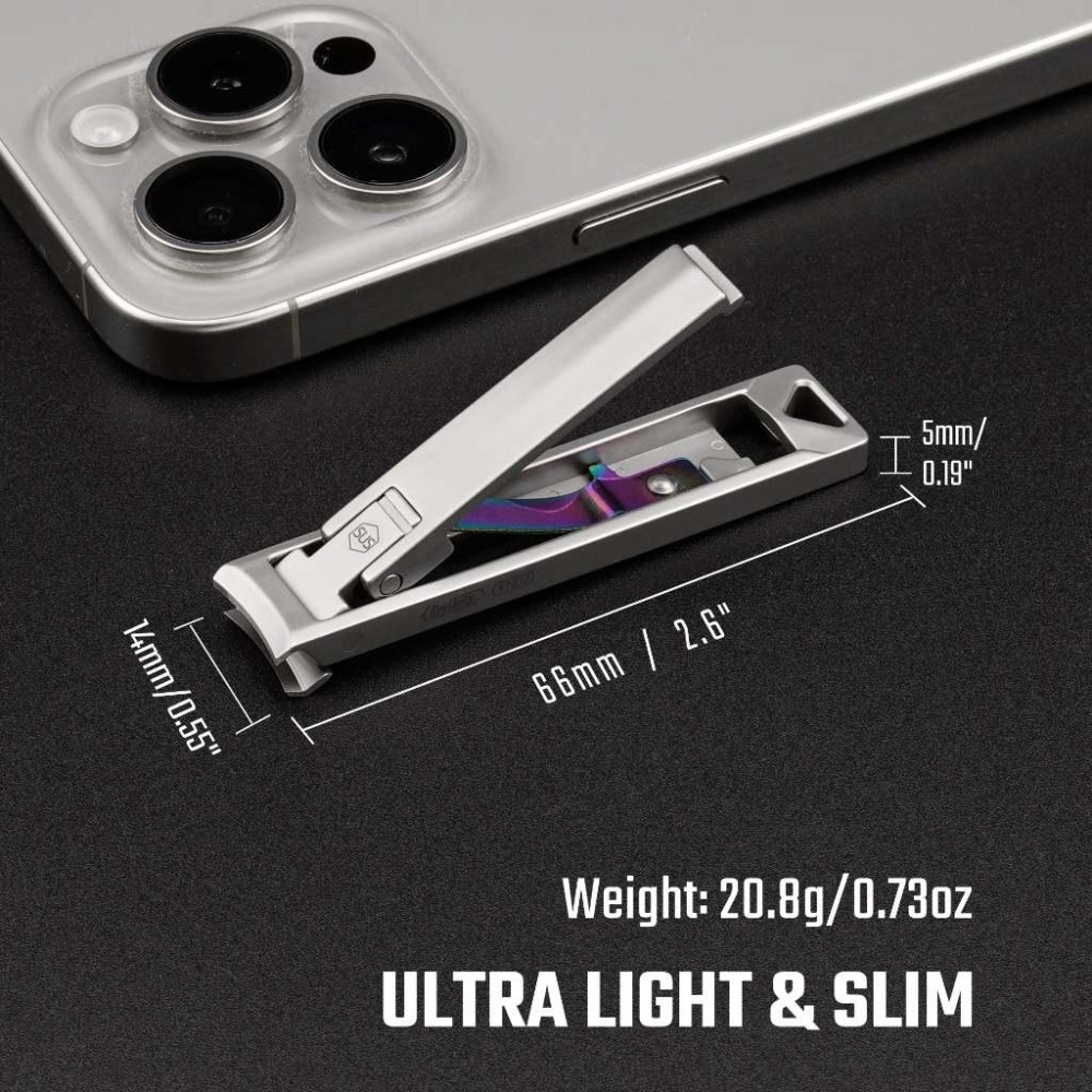 KeyUnity KN02 超薄指甲剪 輕便易攜 420不鏽鋼材質 台灣發貨 發票開立 2025新品-細節圖5