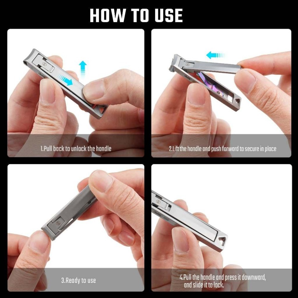 KeyUnity KN02 超薄指甲剪 輕便易攜 420不鏽鋼材質 台灣發貨 發票開立 2025新品-細節圖7