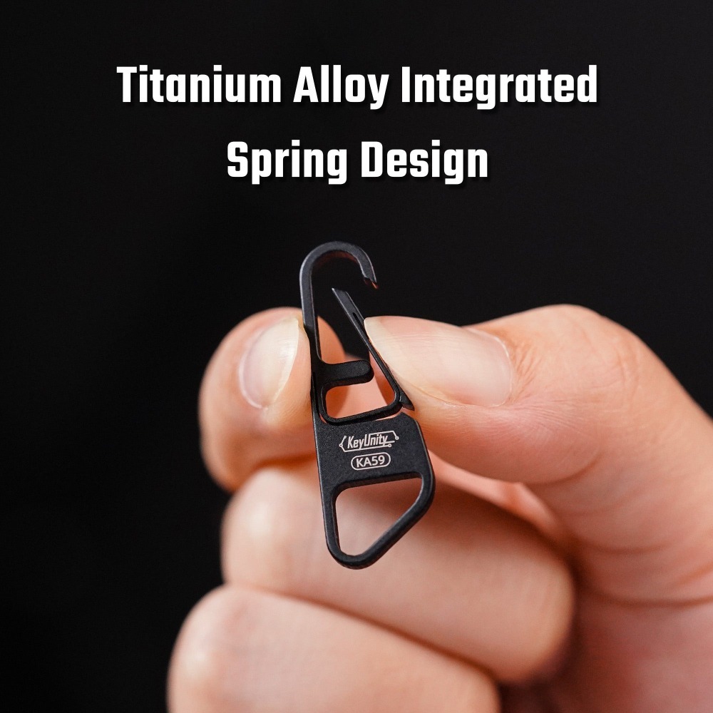 【新品預購】KeyUnity KA58 KA59 鈦合金拉鍊扣-細節圖2
