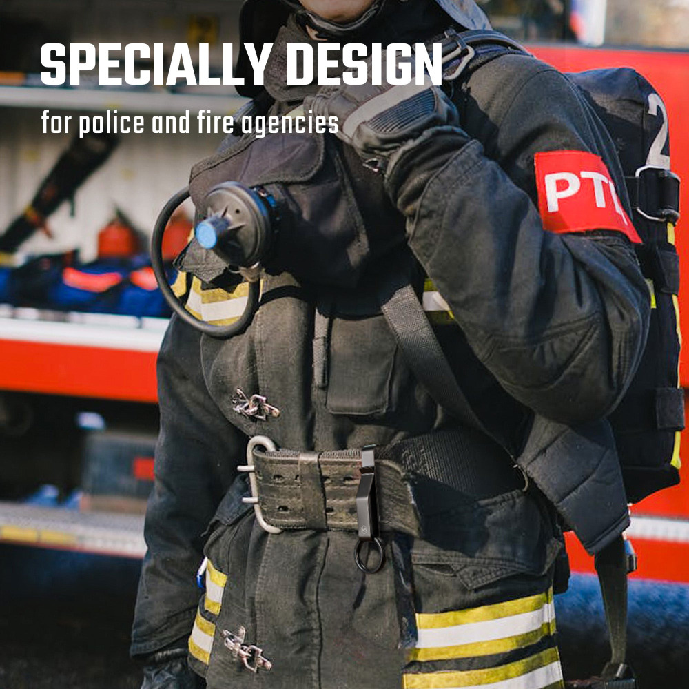 KeyUnity KS08 勤務鑰匙圈扣（兩入） ∣ SUS不鏽鋼 ∣ 適配1.5-2.25吋腰帶-細節圖2