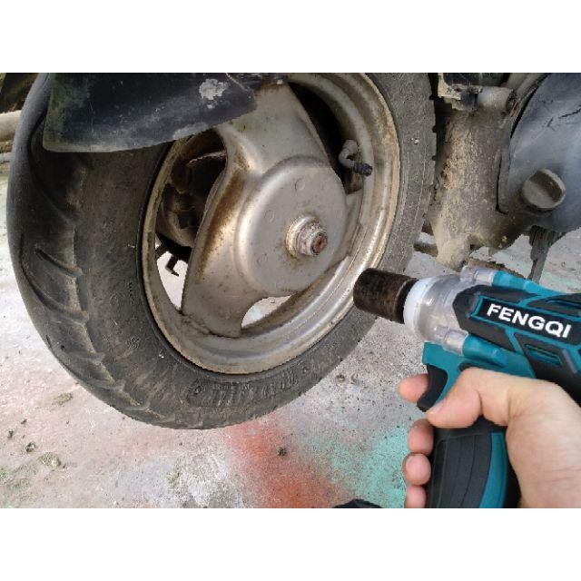 牧田款330nm 2合1無刷電動扳手 +衝擊起子機  , 木工 鐵工 機車傳動 後輪螺母 ，拆汽車輪胎-細節圖3