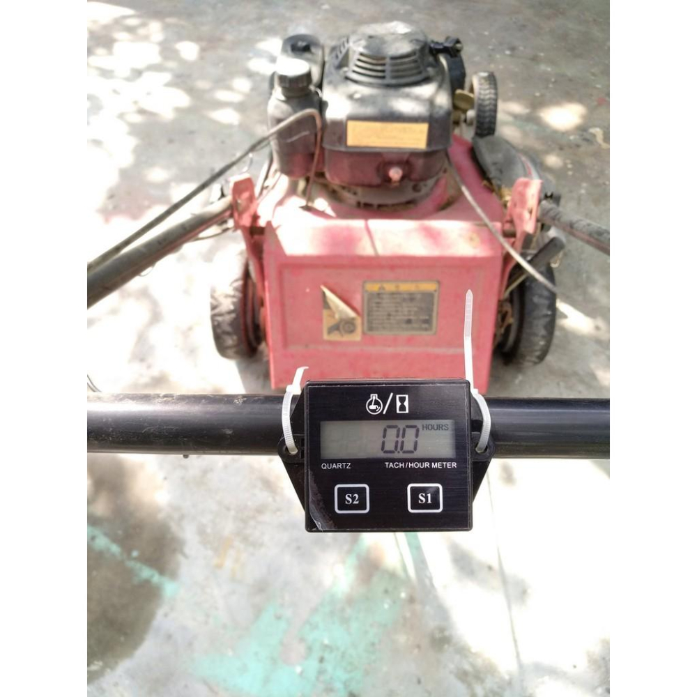 感應式轉速表 引擎工作時數 ; Hour meter ; 引擎工作時數表 轉速表;割草機 農機保養 引擎轉速表-細節圖6
