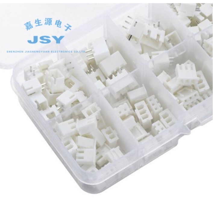 【三峽好吉市】230個 XH2.54 2p3p4p5針2.54mm間距端子套件外殼針座JST連接器 2.3.4p端子 迷-細節圖3