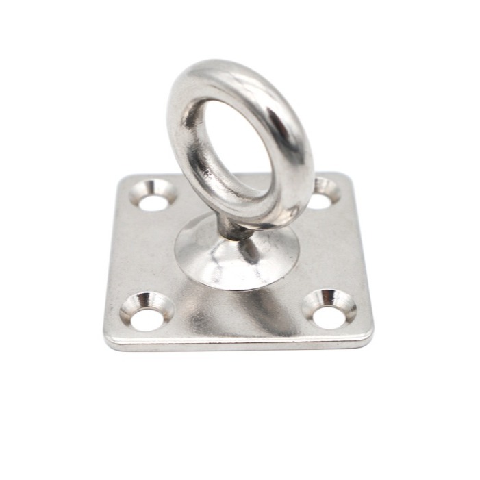 【三峽好吉市】304不鏽鋼吊頂固定盤 瑜伽吊環 吊環吊籃搖擺沙袋秋千配件 規格: 8mm 吊頂固定環 拳沙包吊環-細節圖4