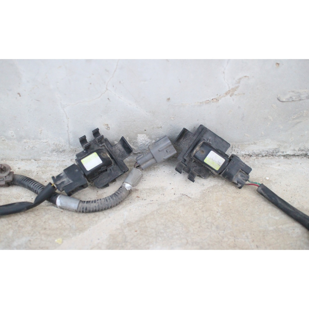 中古零件【TOYOTA 04-09年 WISH 後倒車雷達DENSO 左右組 + 雷達線組】豐田 後雷達 倒車雷達-細節圖3