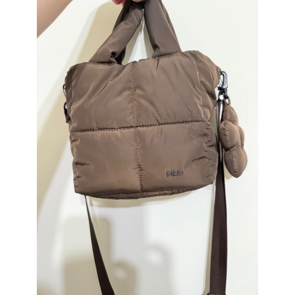 FILA  澎澎迷你托特包  手提包 側背包-細節圖3