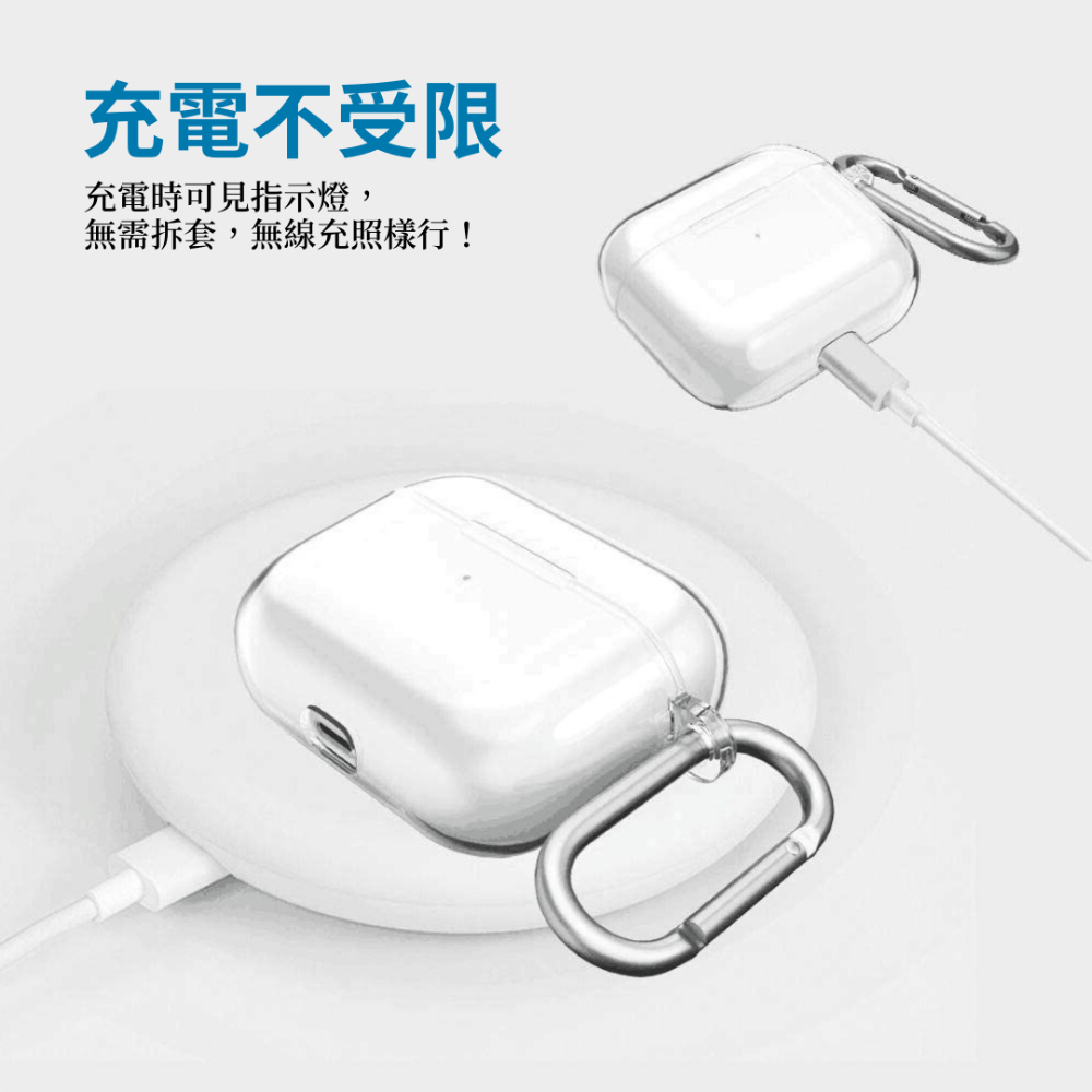 【現貨秒出】透明耳機殼 AirPods3透明保護殼 AirPodsPro殼 AirPods3 保護套 TPU全透明軟殼-細節圖4