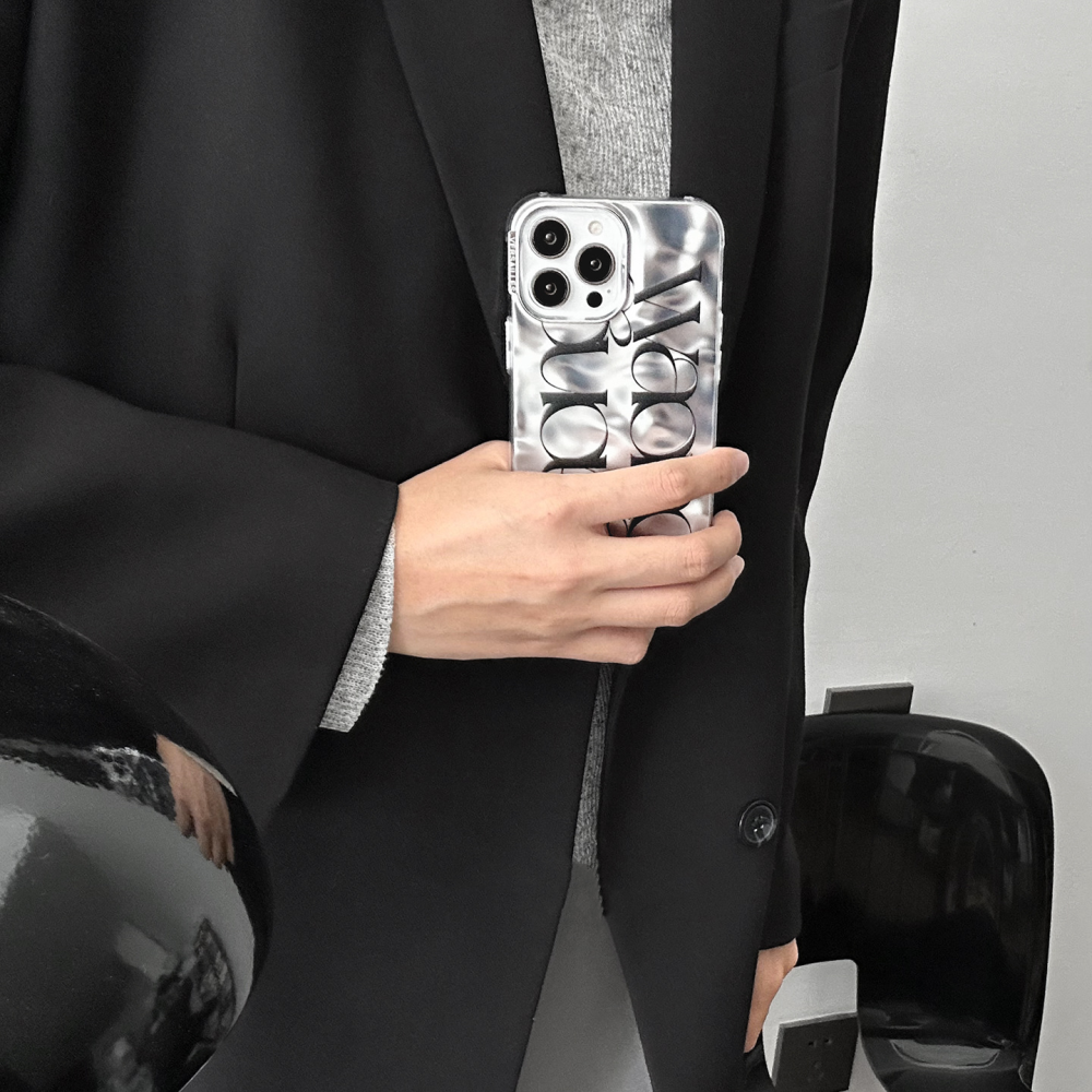 銀針風華｜〔woowoo〕復古珍珠手機殼 M5N0O-細節圖3