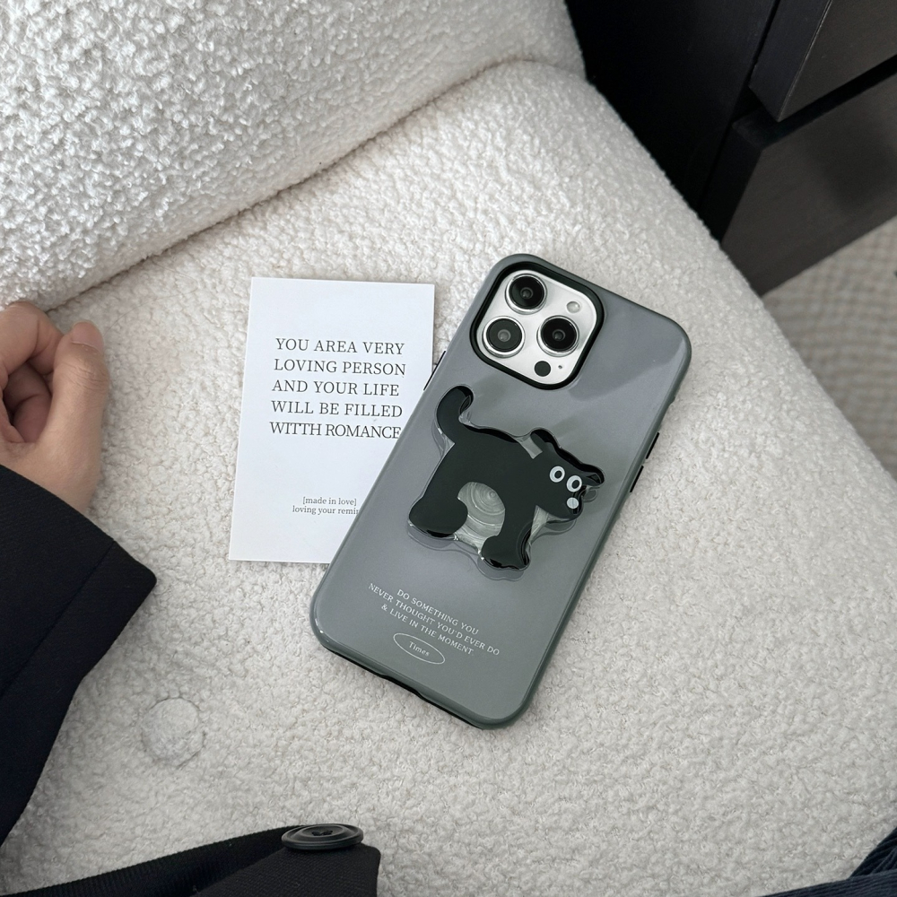 沉默小狗｜〔woowoo〕小眾狗狗手機殼 附支架 S6T7U-細節圖3