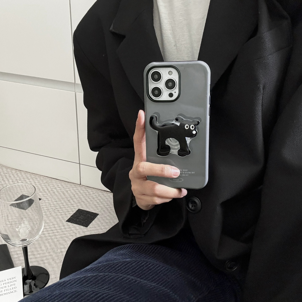 沉默小狗｜〔woowoo〕小眾狗狗手機殼 附支架 S6T7U-細節圖5