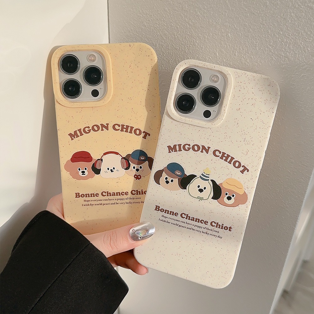 小狗同樂會｜〔Qの日常.〕可愛小狗手機殼 R3T7W-細節圖2