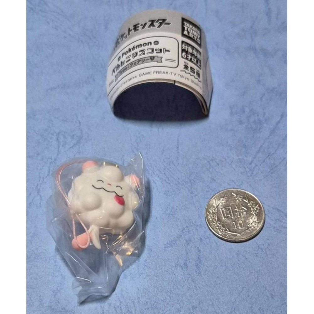 Takara Tomy 扭蛋-精靈寶可夢扁扁公仔吊飾-精靈篇-細節圖2