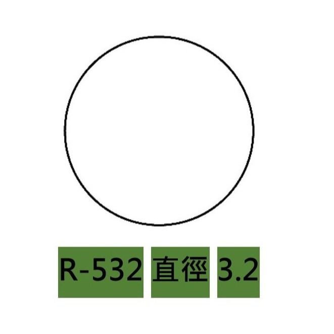 【運篆坊】新力牌回墨章 翻轉章 日期章 圓形章 R532 R538 R542 R546 R552-規格圖4