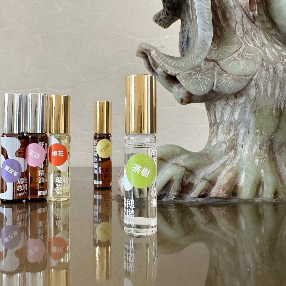 【桃園現貨】花蓮瑞穗牧場代購 精油 茶樹 馬鞭草 尤加利 薰衣草 玫瑰 橙花 玉蘭 黑梅-細節圖8