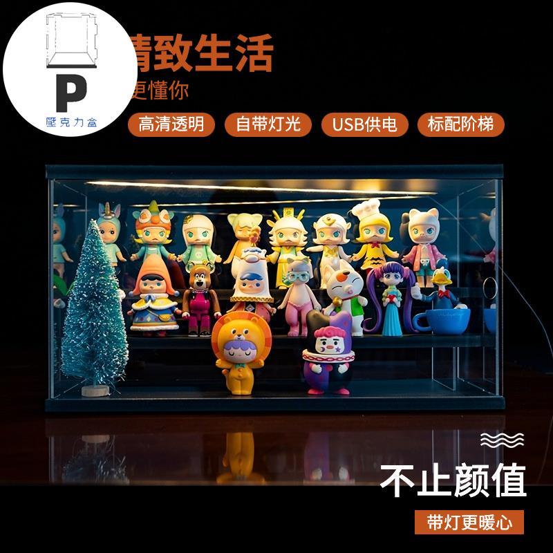 P BOX 適用 尋找獨角獸 REPOLAR怪可愛派對系列盲盒玩具手辦燈光場景盒-細節圖2