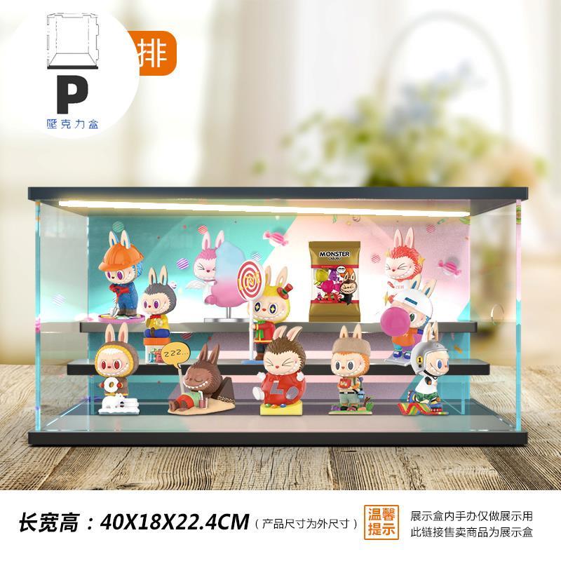 P BOX 適用泡泡瑪特 THE MONSTERS LABUBU復古甜蜜系列亞克力盲盒場景盒-細節圖5