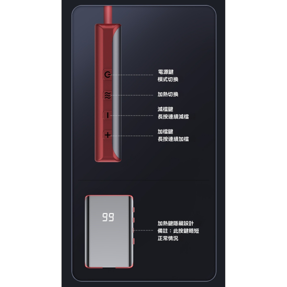2025新款掛脖頸椎按摩器 肩頸按摩貼 頸部按摩器 加熱脈衝按摩器 頸部儀 迷你按摩器 便攜按摩器 護頸儀 按摩器-細節圖8