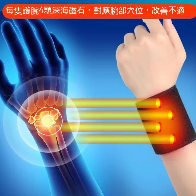 【免費試用】日本護腕 手腕 發熱 熱敷保暖男女士疼勞損媽媽手保護套 可調纏繞式護腕 運動護腕 工作護腕 健身護腕-細節圖6