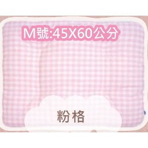 粉紅色格子-Ｍ號:45X60公分