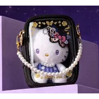 ANNA SUI X 三麗鷗珍珠包 曬娃包 kitty 酷洛米 大耳狗 獨角獸 絨毛玩偶 ANNA SUI飲料提袋-規格圖1