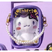 ANNA SUI X 三麗鷗珍珠包 曬娃包 kitty 酷洛米 大耳狗 獨角獸 絨毛玩偶 ANNA SUI飲料提袋-規格圖1