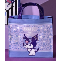 ANNA SUI X 三麗鷗珍珠包 曬娃包 kitty 酷洛米 大耳狗 獨角獸 絨毛玩偶 ANNA SUI飲料提袋-規格圖1