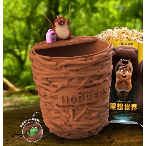 狸想世界 蜥蜴吊飾 / 角色小卡 / 幸運小物小卡 / 海報 / 爆米花桶/角色壓克力吊飾 威秀-規格圖5