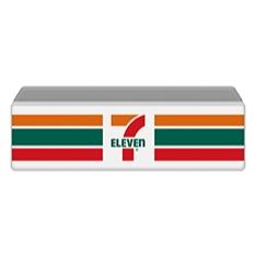 7-11 品牌燈箱磁鐵 711招牌燈箱  現萃茶/思樂冰/經典招牌/CITY CAFE 燈磁鐵LED燈箱 USB充電-規格圖1