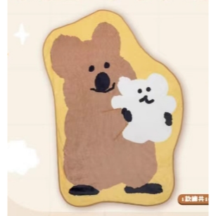 藏壽司 矮袋鼠 DINOTAENG Quokka  立體吊飾 磁鐵 呆萌町 矮袋鼠立體吊飾探險款 / 絨毛提袋-規格圖3