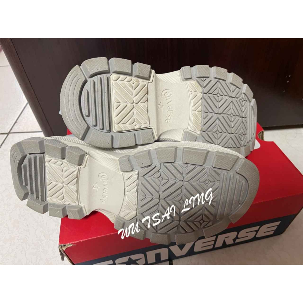 【日本購回】converse厚底鞋 (僅穿過兩次)-細節圖4