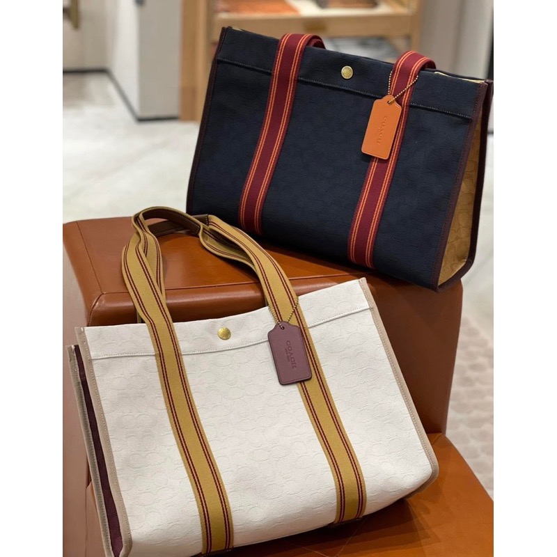 全新。COACH 專櫃款SPIN42大托特包-細節圖4