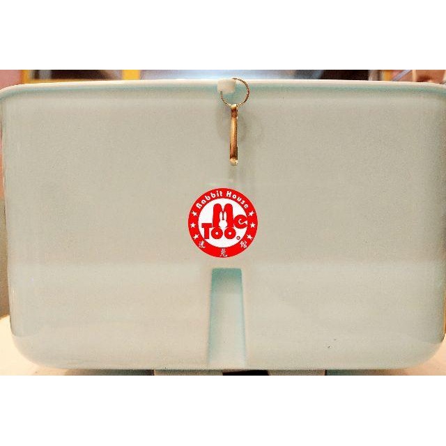 方形塑膠網兔便盆（顏色隨機出貨）-細節圖3