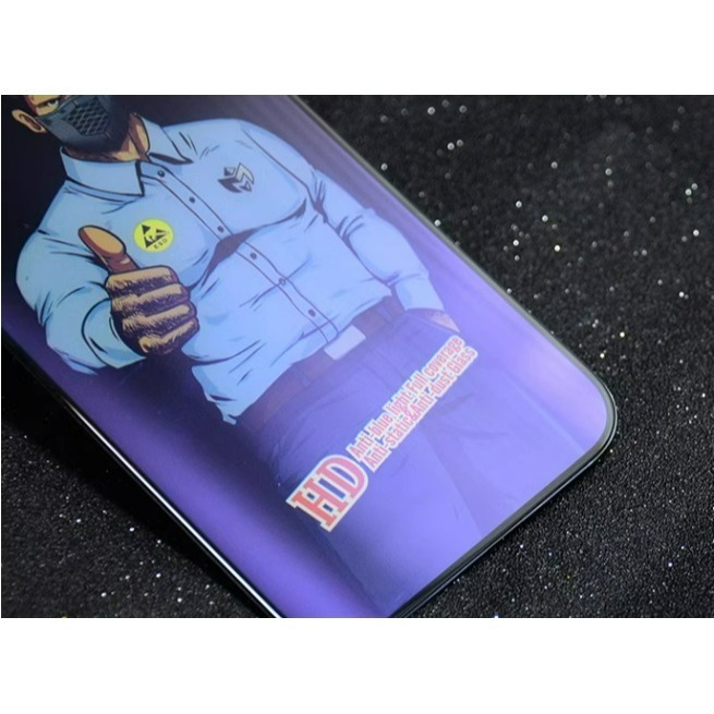 IPHONE16 + IPHONE16PRO IPHONE16PROMAX滿版玻璃膜銀幕保貼 防窺 抗藍光 磨砂防指紋-細節圖4