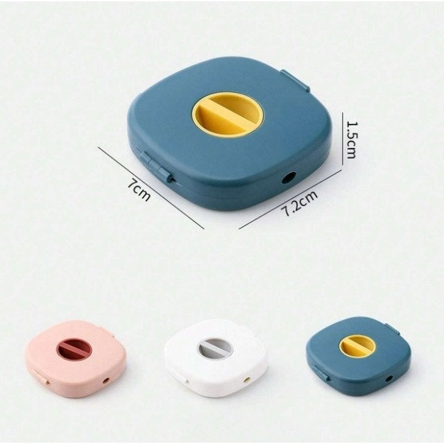 充電線收納盒 耳機收線器 捲線盒 線材理線器 捲線器  線材收納 可當手機支架-細節圖6