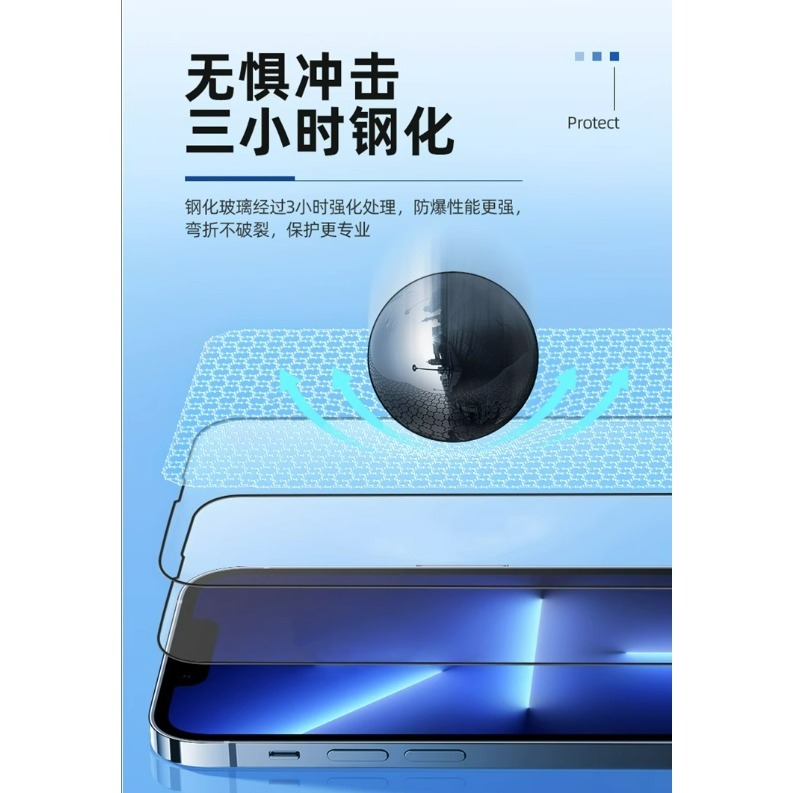 OPPO A6PRO/A5PRO/A3PRO/A98/A54/A55 二次強化鋼化玻璃膜-細節圖3