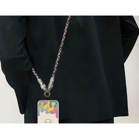 可斜背掛繩充電線 手機掛繩 手環短線充電線 60W快充線IPHONE16 雙TYPE-C 充電線 掛繩-規格圖8